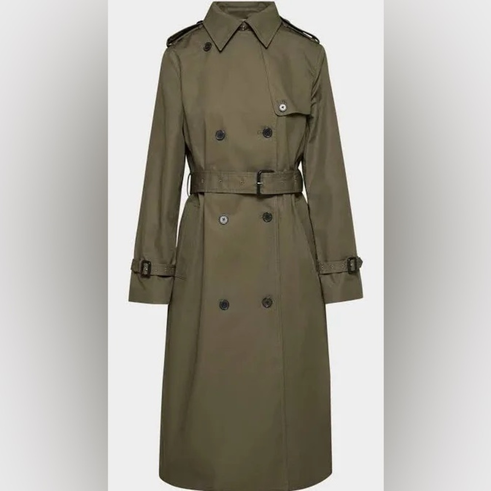 Babaton Flinch Coat Atlas Olive Color